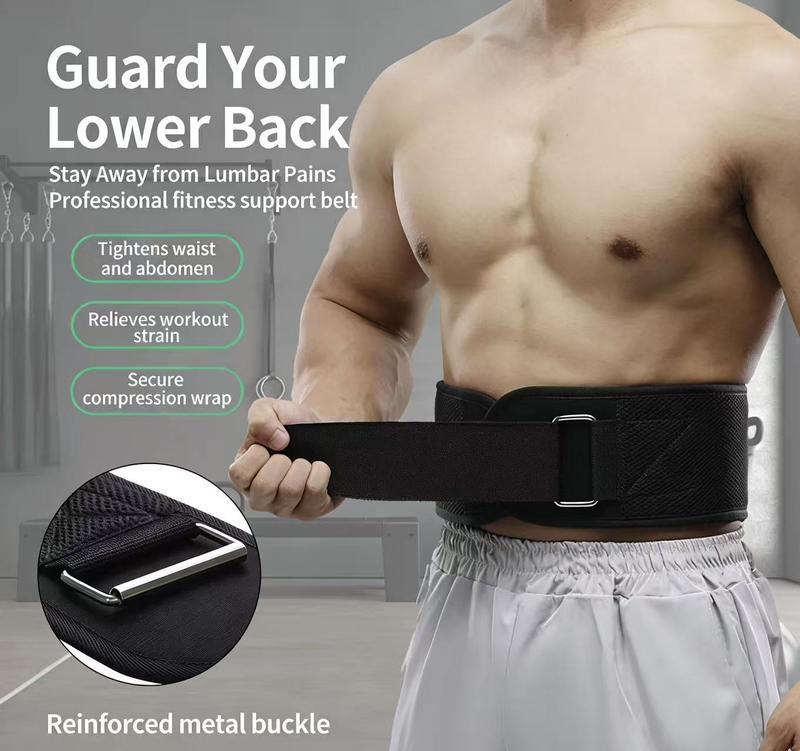 Support waist trainer beltsweat elastic waistband commercial gym PremiumTrimmer Belt for Fitness Gym Essential Muscle TrainingEquipment Adjustable Weight Lifting Belt with Double D-ring Buckle for Squats Dumbbell & Barbell F Control Waist Trainer Tummy