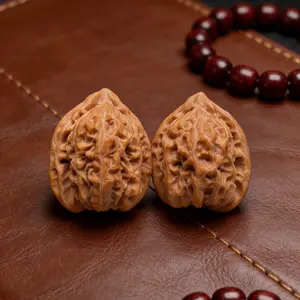 Rare Ginkgo Walnut Hand Massage Balls – Unprocessed, High Oil Content, Natural Raw Texture, Premium Baoding Handballs