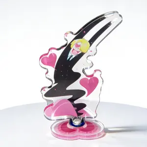 One Piece Sanji Spinning Acrylic Standee, Funny Meme Figure, Rotating Desk Decor, Perfect Gift for Anime Fans, Great for Birthdays & Holidays