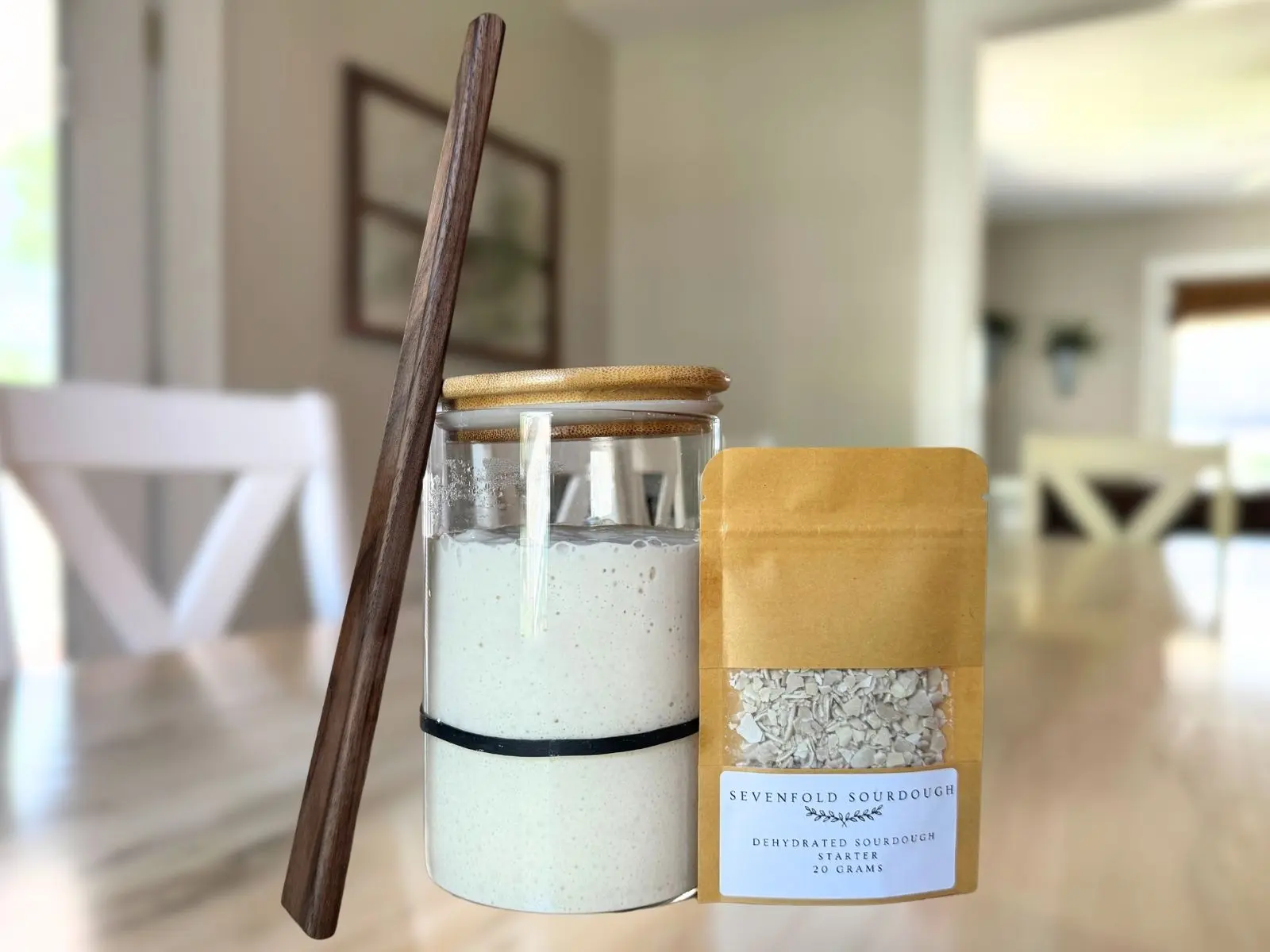 Sourdough Starter Kit Dehydrated Starter Bread Baking Kit Gift for Baker