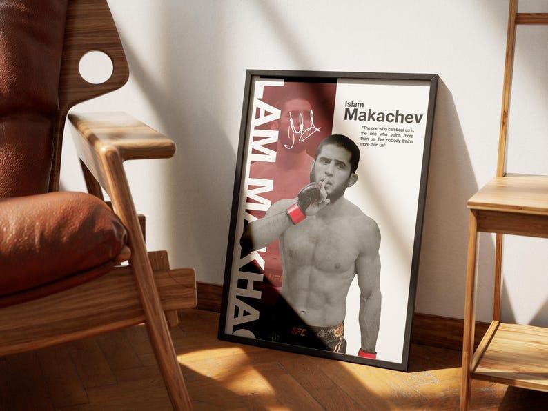 UFC Legends Poster, Max Holloway, Charles Oliveira, Alex Pereira, Islam Makhachev, Sean O’Malley, Paddy Pimblett ( Unframed-Print Only )