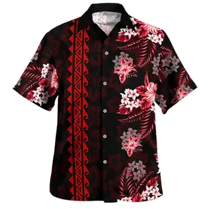 Hawaiian Shirt 2026 Hawaii Hawaiian Shirt Polynesia With Hibiscus Pattern, Tropical Print Button-Up #tiktokshop #spotlightfinds #viraloutfits #hawaiianshirt #aloha