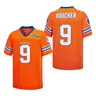 Men's The Waterboy Bobby Boucher #9 V-Neck Quick Dry Professional Football Jersey - 90s Mud Dogs Bourbon Bowl, Adam Sandler Movie 50th Anniversary, Football Gameday Vintage Sportswear, Cool Guy Gift, Adult Team Costume,outdoorfun