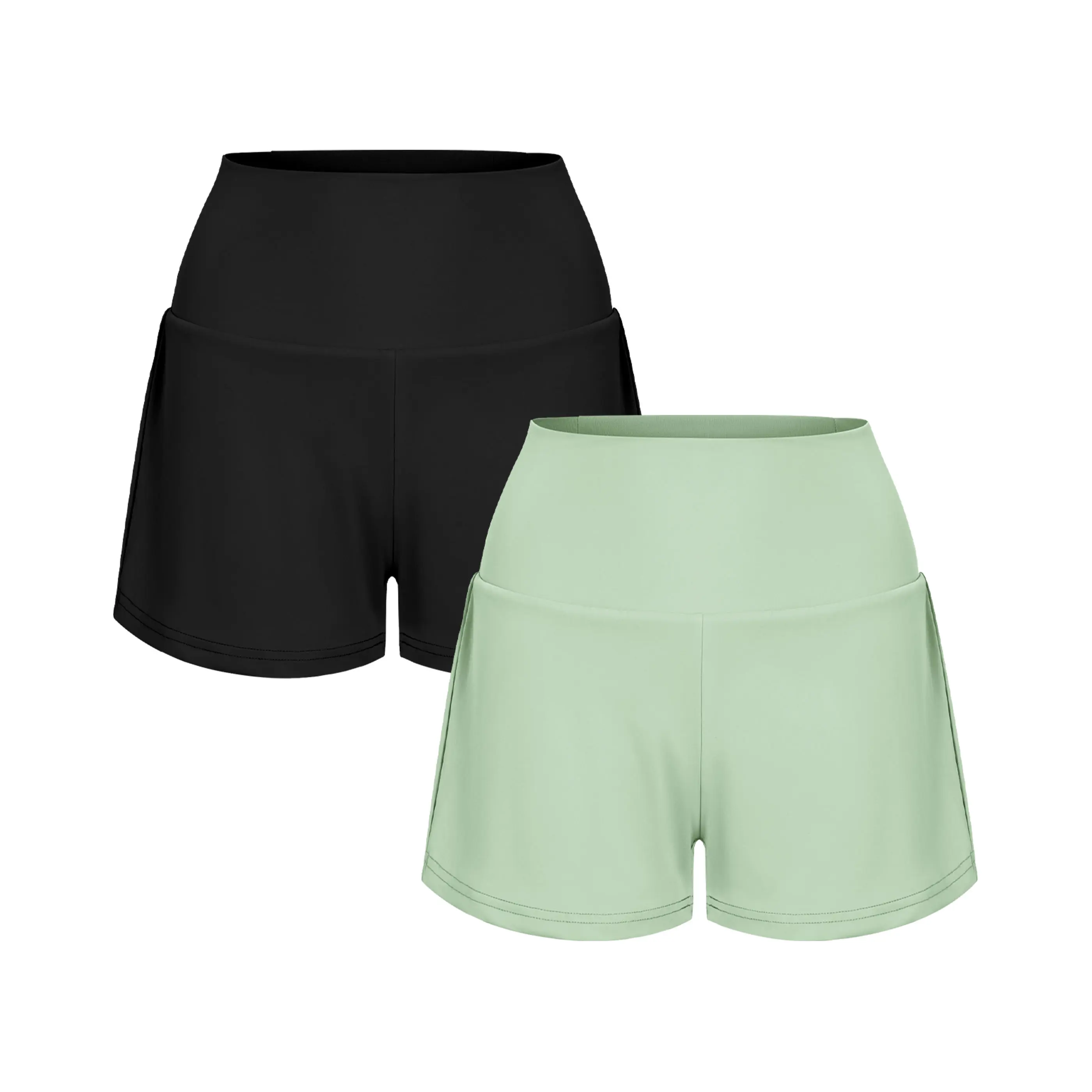 Black + Light Bean Green