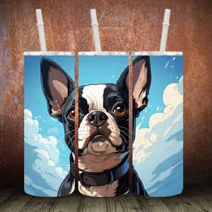 20oz Boston Terrier Tumbler