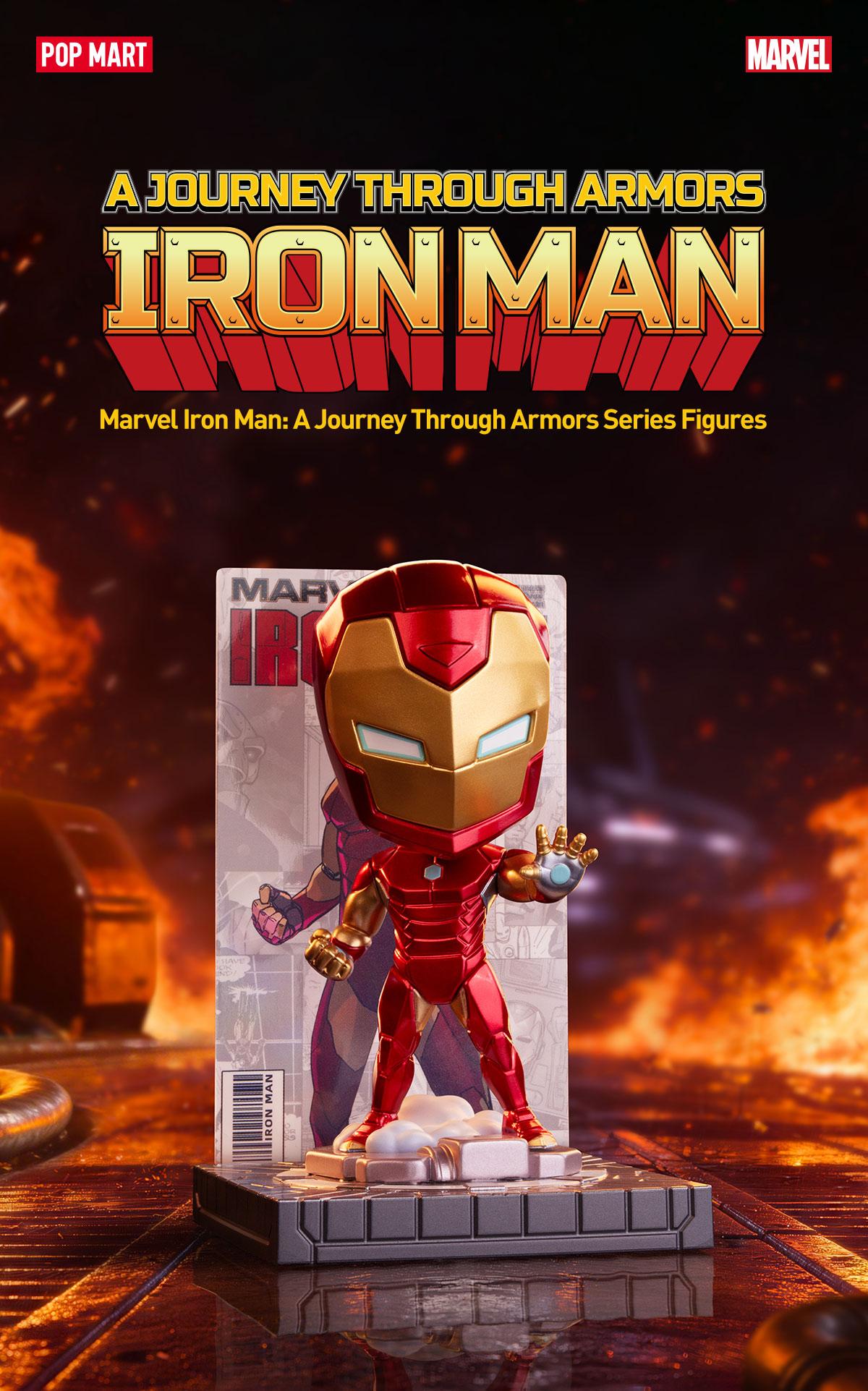 [LIVE UNBOXING] POP MART Marvel Iron Man: A Journey Through Armors Series Figures Blind Box