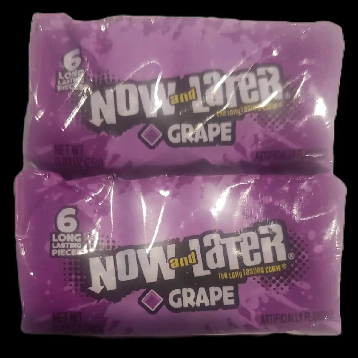 Now and Later Low Fat Fruit Candy Bar Variety Pack - 144 Pieces, 24 Fruity  Chewy Mixed Flavor Candies (Strawberry, Watermelon, Grape, Pineapple  Bonbons) Sweet Snacks