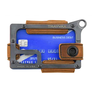 Contour Wallet - Black Tobacco Brown