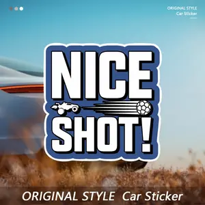 Rocket League 'Good Ball' Stickers - Scratch Resistant, Suitable for Cars, Motorcycles, Laptops | Unique Gift Ideas