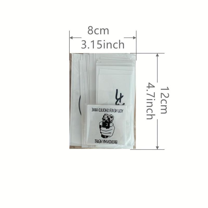 English Letter Temporary Tattoo Sticker, 56pcs Waterproof Long Lasting Fake Tattoo Sticker for Leg & Neck & Hand, Body Art Decoration for Men & Women, Sticker Tattoos