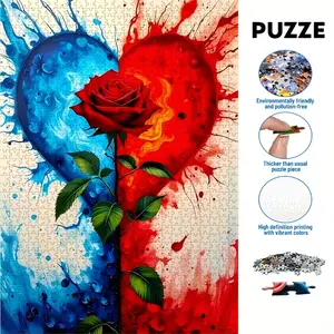 Large Paper Puzzle DIY Kit, Durable Seamless Design, Perfect Gift for Birthdays & Holidays, Ideal for Home Decor & Interactive Games