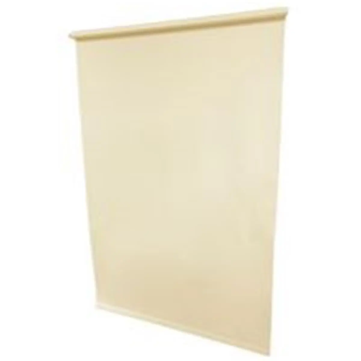 6 mil Room Darkening Vinyl Window Shade, Ivory - 37 x 78 in.