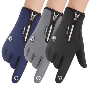 FORICOM Outdoor Cold And Windproof Sports Gloves, Cold Touch Screen Anti-slip Waterproof Windproof Suitable For Cycling And Skiing, Solo Travel, Winter Warm Gloves For Both Men And Women
