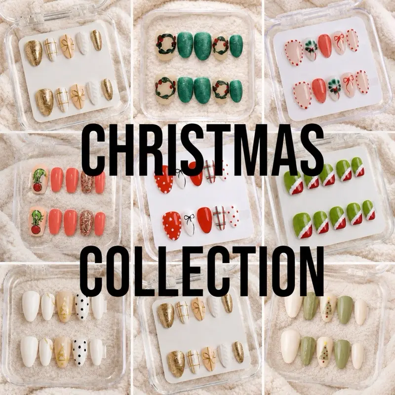 Press On Nails Christmas Collection