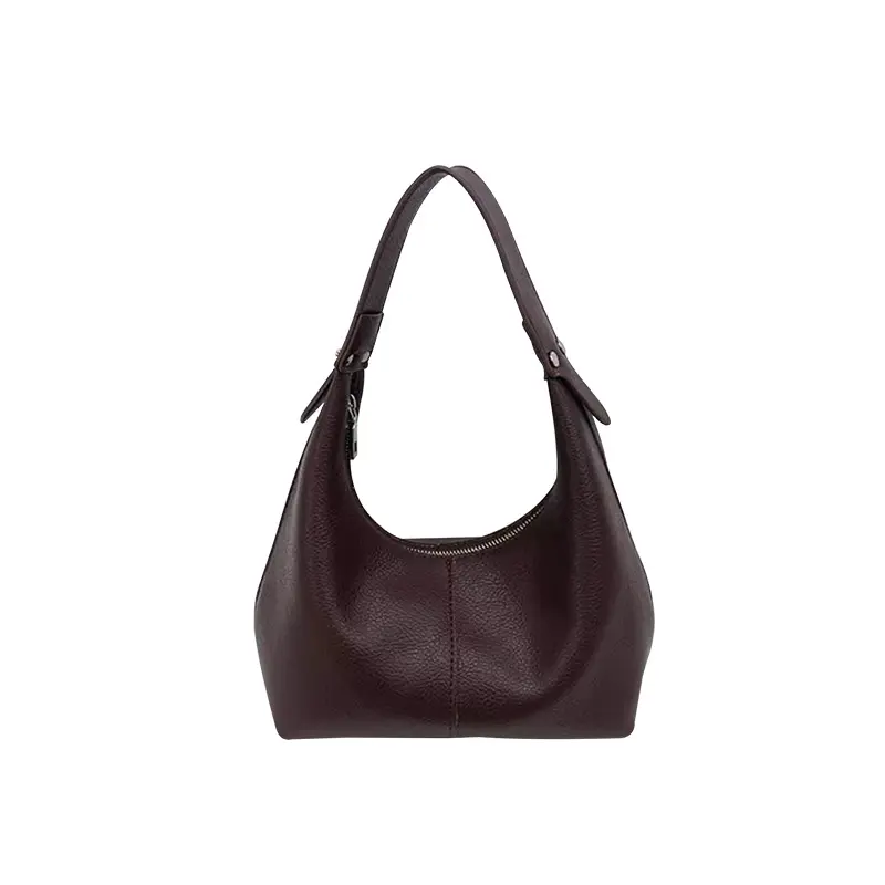 BIGWIG Women's Soft Pebbled Leather Crossbody Shoulder Purse - Zipper-Closure Casual Everyday Hobo City Bag, Stylish Accessory for Daily Use & Casual Outings