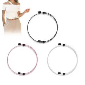 3PCS Adjustable Shirt Tuck Band for Women – No-Sew Crop Tool for Oversized Tops, Sweaters & Dresses, Elastic Waist Band for Cropping & Styling Outfits