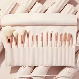 ColourPop® Ultimate Brush Roll - Face & Eye Brush Set 14 Cruelty-free brushes
