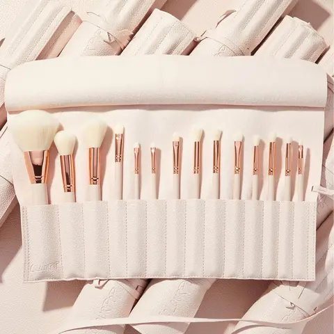 ColourPop® Ultimate Brush Roll - Face & Eye Brush Set 14 Cruelty-free brushes