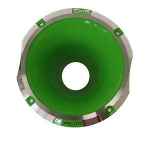 Deejay LED TBH1450GREEN 2 in. Metal Speaker Horn, Green
