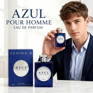 Passion by Gu Long Men's Cologne  100ml | Long-lasting, fresh woody citrus cologne | All-day spicy aromatic fragrance | Luxurious fragrance in a blue bottle, perfect for work, dates, and casual occasions
