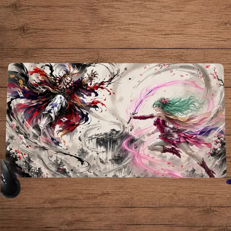 Terra Kefka Playmat with zones Fantasy Desk Mat Anime Setup Gaming Mat Mousepad Office – FASTSHIPPING