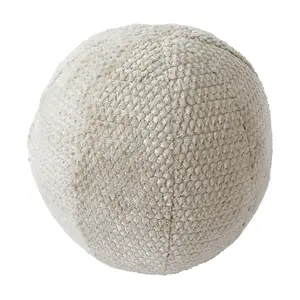 Sorra Home Indoor Cozy 10 inch Ball Pillow