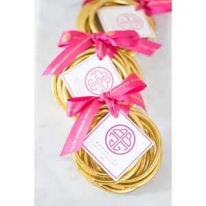 The BuDhaGirl Gold All Weather Bangles
