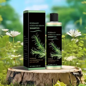 Rosemary Shampoo Daily Scalp Cleansing Moisturizing Hair Nourishing Natural Shine Smooth Hydrating Shampoo for Healthy Hair Care
