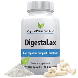 DigestaLax – Supports Digestion, Constipation Relief & Gut Health – Reduces Gas, Bloating & Cramping – 60 Veggie Capsules