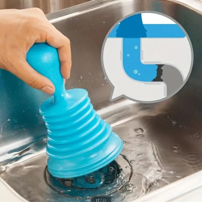 1pc Drain Plungers For Bathrooms Kitchens Sinks Tubs And Showers For Hotel Restaurant House Cleaning Tools