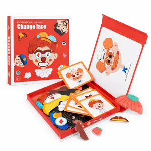 Holiday gifts, birthday favors, baby gifts, magnetic puzzle, early learning Magnetic face stickers, character & career dress-up Early educational toy Spark imagination, improve focus, build hands-on skills Educational & developmental