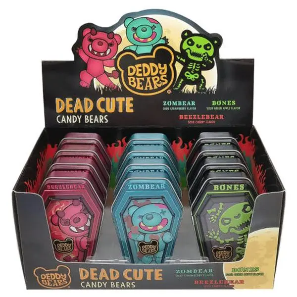 Deddy Bears - Dead Cute Candy Bears Assorted Variety - 1.2oz