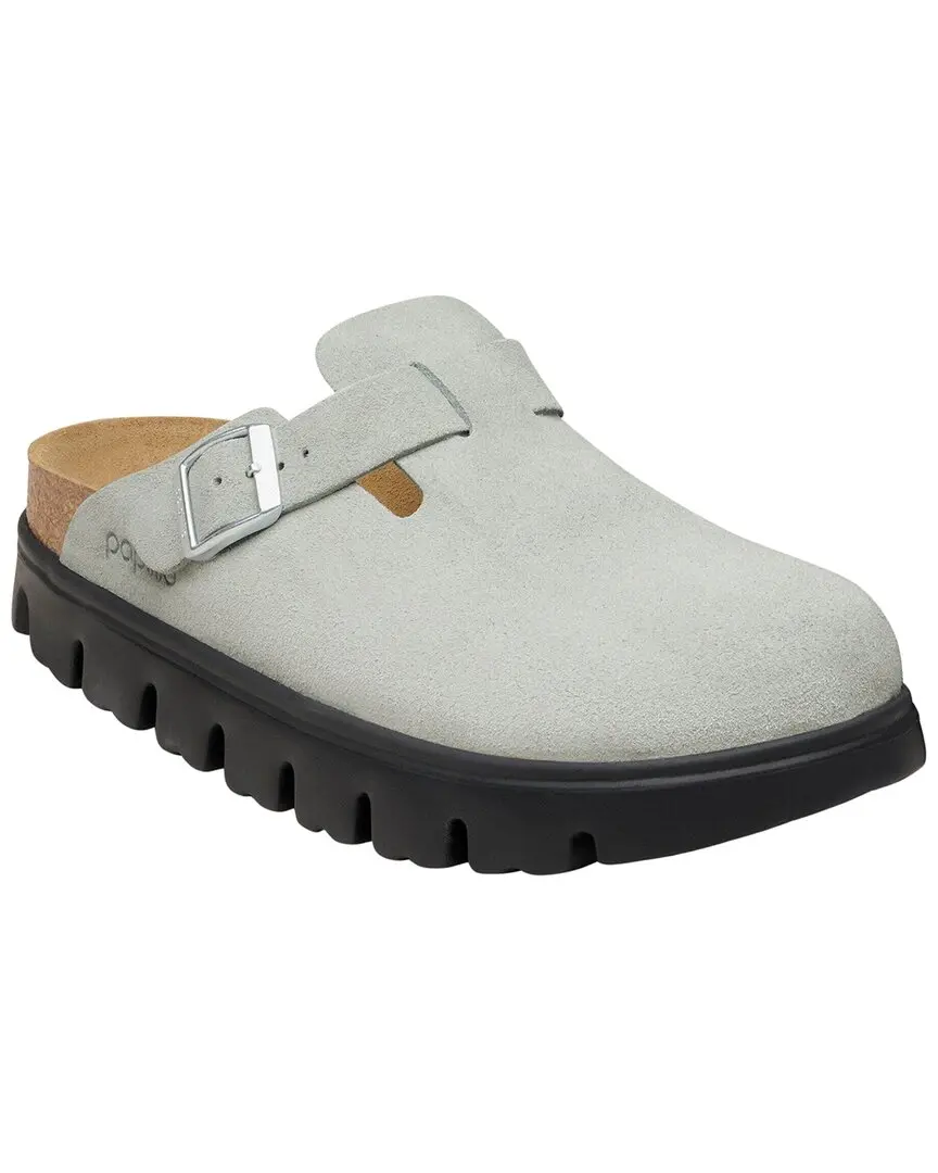 Birkenstock Boston Chunky Suede Clog