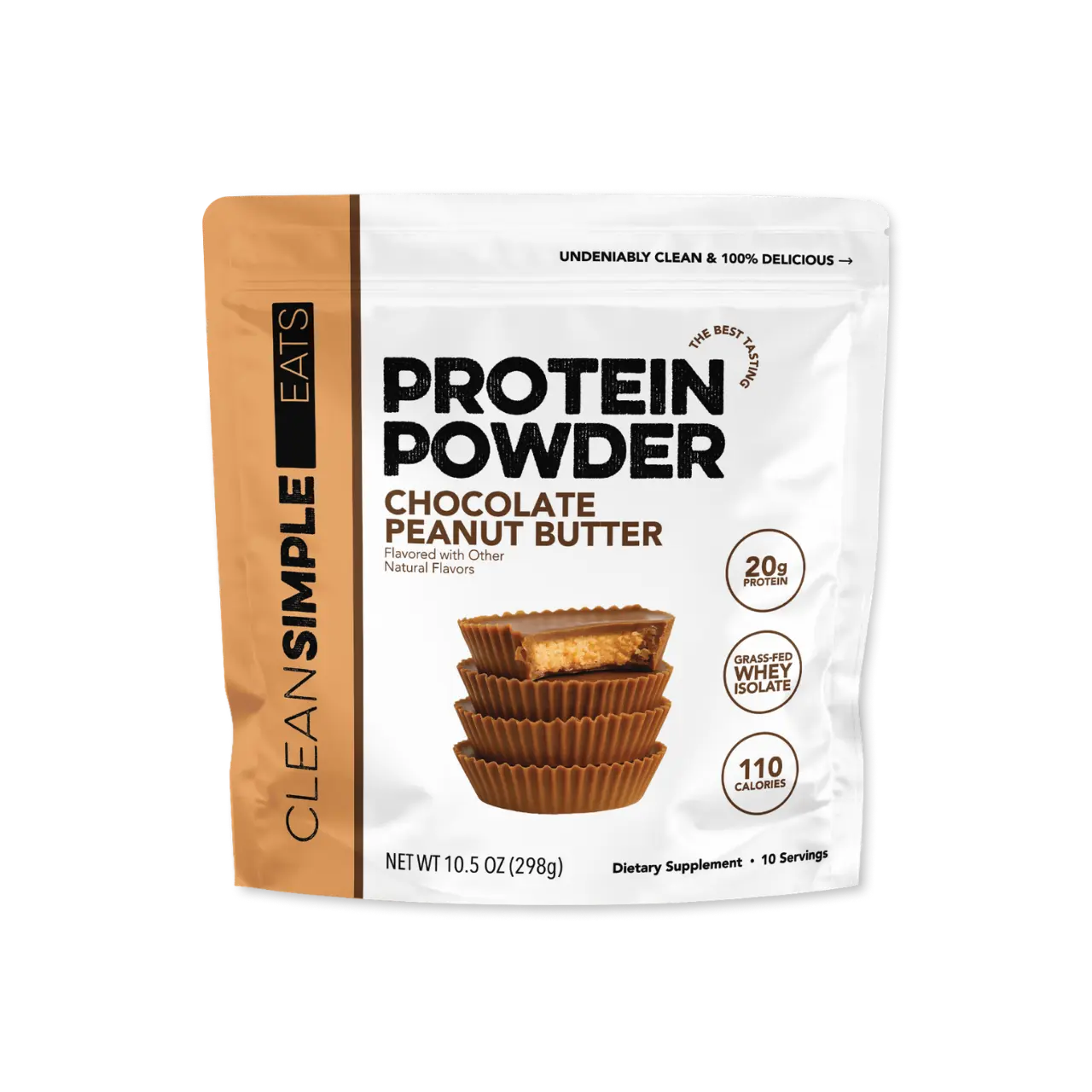 Protein Powder: Chocolate Peanut Butter (10 Serving Bag) Protein Powder: Chocolate Peanut Butter (10 Serving Bag)