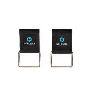NÖHLSTER Tape Measure Holder - 2 Arc-Ring Belt Anchors for Drills Nail Guns Impact Drivers or Electronic Devices with Belt Clips or Hooks Universal Compatibility Rugged Construction Pocket Protection