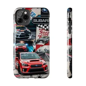Subaru Collage Themed Phone Case Premium Matte Texture, Protection, Shockproof, Anti-Drop, Anti-Fingerprint For IPhone 17-12, Pro Max, Pro Plus, and Samsung S25-22 Protection Safety