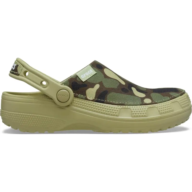 Crocs Adult Classic Crafted Canvas Camo Clogs