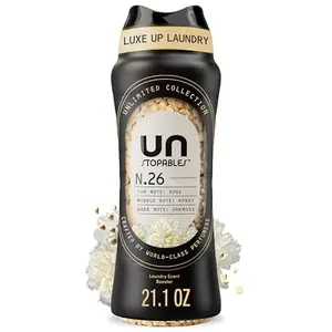 Downy Unstopables Unlimited Collection In Wash Laundry Scent Booster Beads, No. 26, Fine Fragrance, Long Lasting Fresh Scent Beads, 21.1 oz