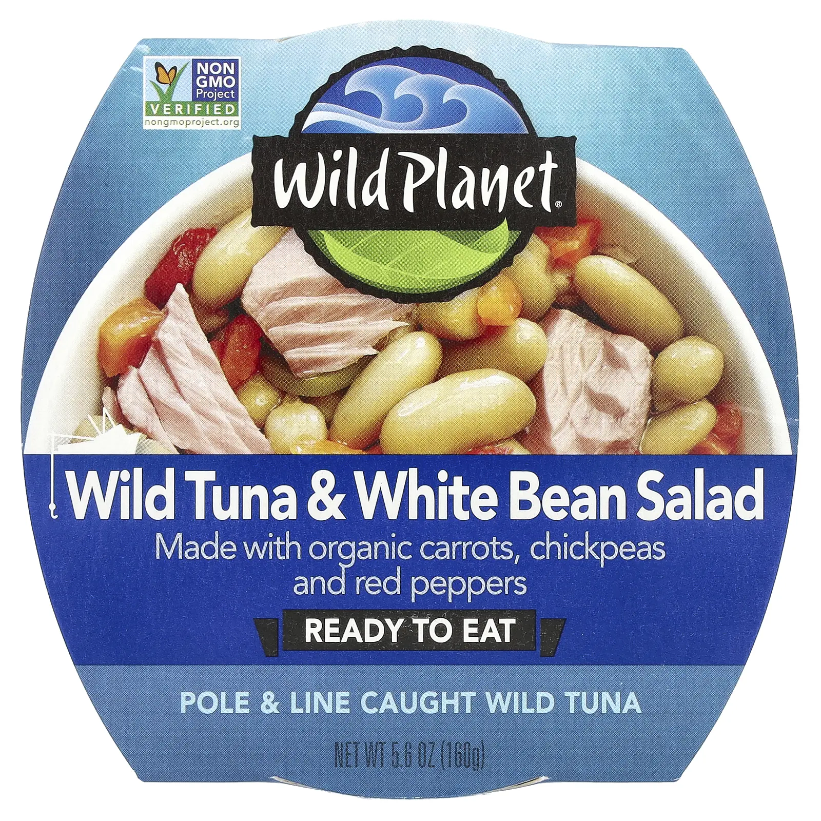 Wild Planet Wild Tuna & White Bean Salad, 5.6 oz (160 g)