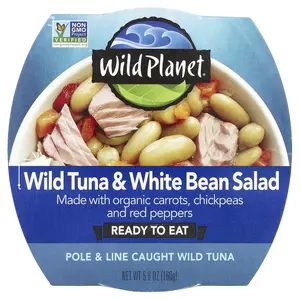 Wild Planet Wild Tuna & White Bean Salad, 5.6 oz (160 g)