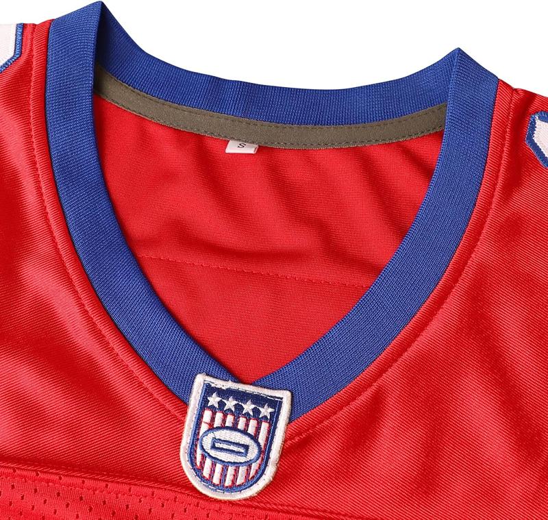 Men 16 Shane Falco Movie Football Jersey The Replacements Jersey Red