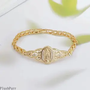 2026 Upgrade Version 14K Gold Plated Hypoallergenic Bracelet – Non-Tarnish Trendy Jewelry Perfect Gift for Women, TikTokShopBlackFriday Thanksgiving Deal