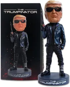 Donald Trump Collectibles - Proud Patriots The Trumpinator: Donald Trump Bobblehead with Original Design and Packaging