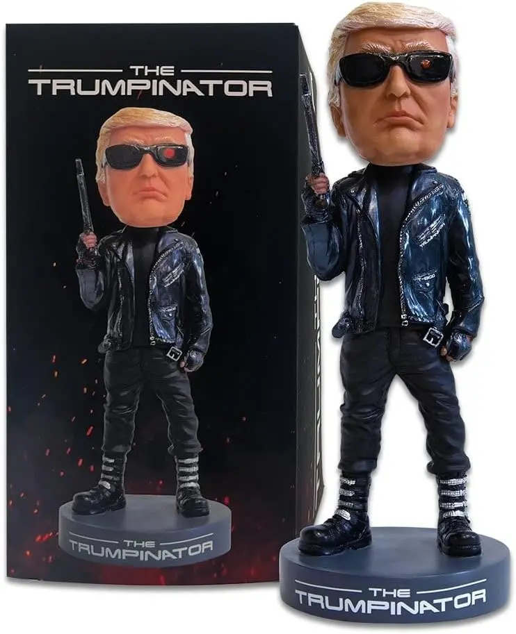 Donald Trump Collectibles - Proud Patriots The Trumpinator: Donald Trump Bobblehead with Original Design and Packaging