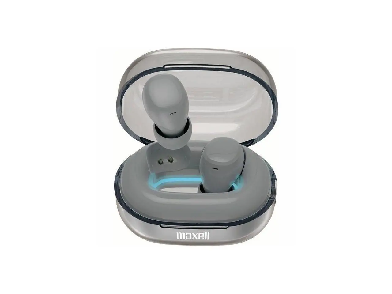 Maxell Tune Out SPL-GRY Earset - Stereo - True Wireless - Bluetooth - 32.8 ft - Earbud - Binaural - In-ear - Noise Cancelling Microphone - Gray
