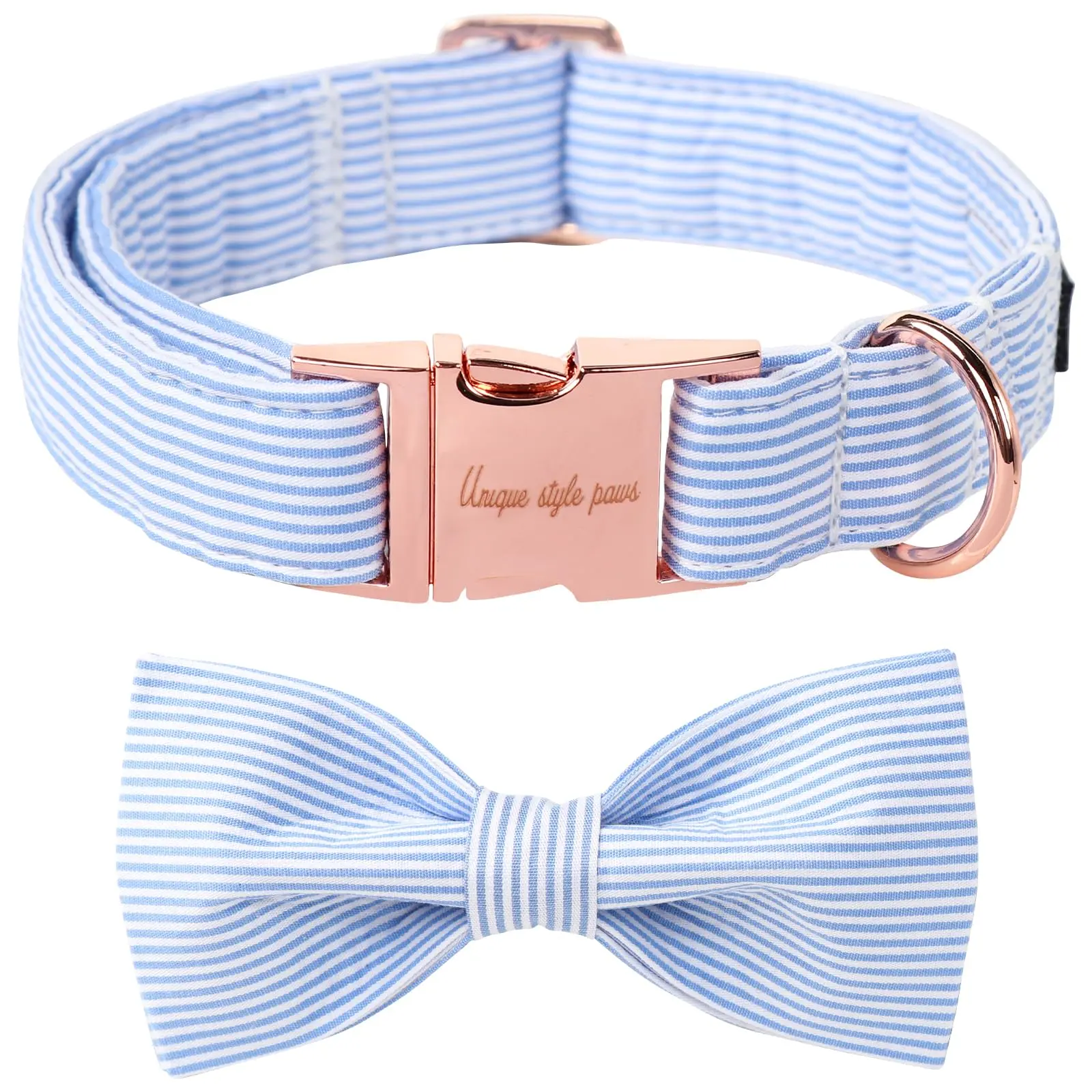 Unique Style Paws Pet Soft &Comfy Bowtie Dog Collar and Cat Collar Pet Gift for Dogs and Cats 6 Size and 7 Patterns Harnesses dog accessories