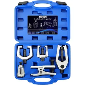 5pcs Ball Joint Separator Pitman Arm| Tie Rod End Tool Set for Front End Service, Splitter Removal Kit