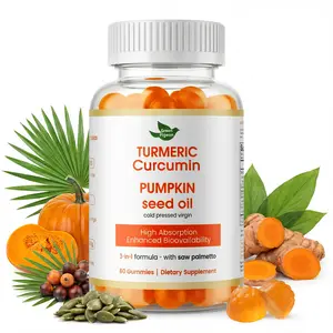 Green Pigeons Turmeric Gummies | Joint Health Supplement for Mobility & Joint Pain | With 95% Curcumin, Combined with Black Pepper, Saw Palmetto & Pumpkin Seed Oil