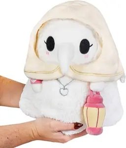 Mini Plague Nurse 7.8 inch - The Mysterious Doctor Plague Collection - Soft Toy Collectible Stuffed Animal - Glow in The Dark