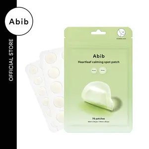 [Abib official] Abib Heartleaf Calming Spot Patch(S*48pcs, M*30pcs)｜Water Proof Pimple Patches for Face, Hydrocolloid Acne Patches with Tea Tree, Cica